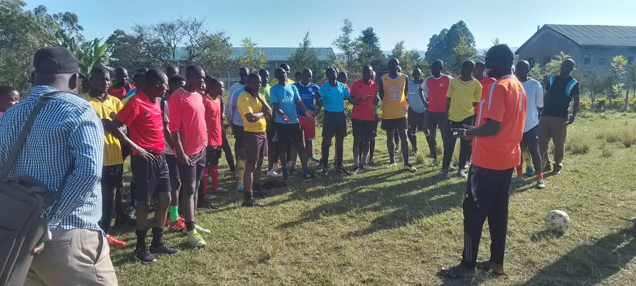 FKF Kakamega Holds Match Officials PET Training At Tande Primary School
