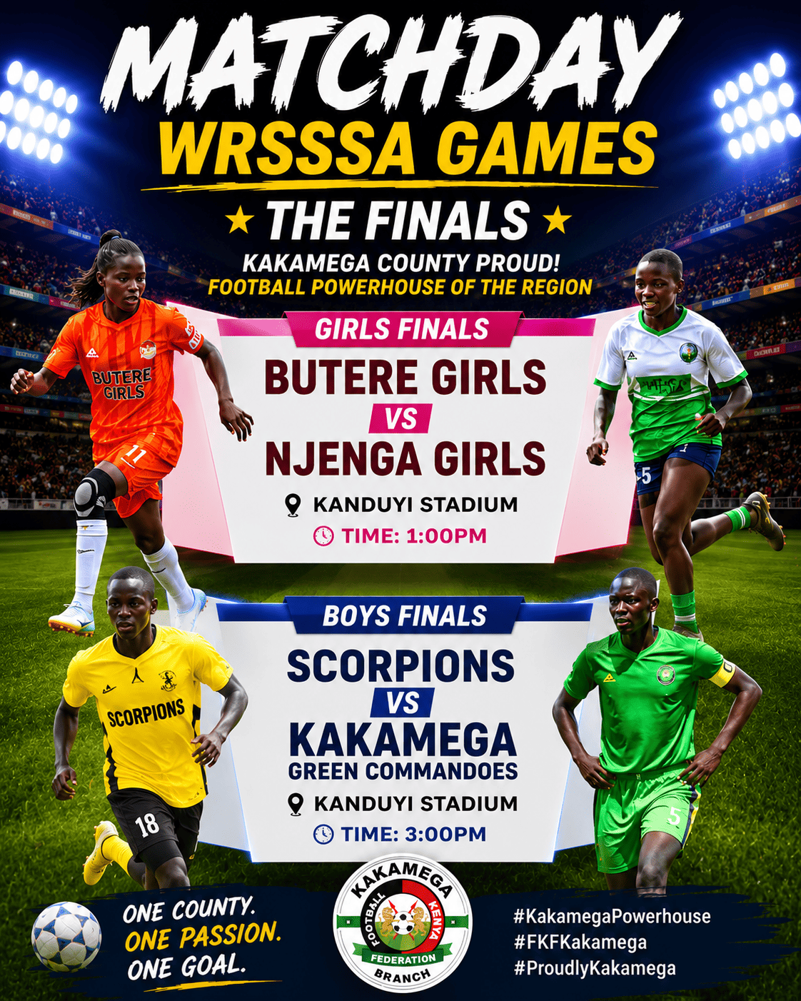 Kakamega Reaffirms Its Status as Western Kenya’s Football Powerhouse with All-Kakamega Affair Regional Finals